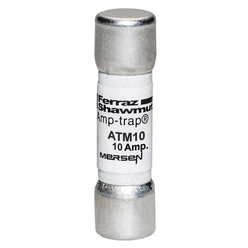 ATM10 - Fuse Amp-Trap® 600V 10A Fast-Acting Midget ATM Series